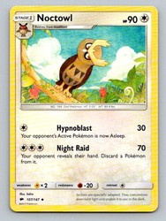 Noctowl 107/147 Burning Shadows Uncommon