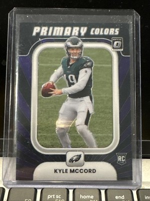 Kyle McCord RC 2025 Donruss Optic 01/25 Ebay 1/1 Primary Colors Purple Stars SSP