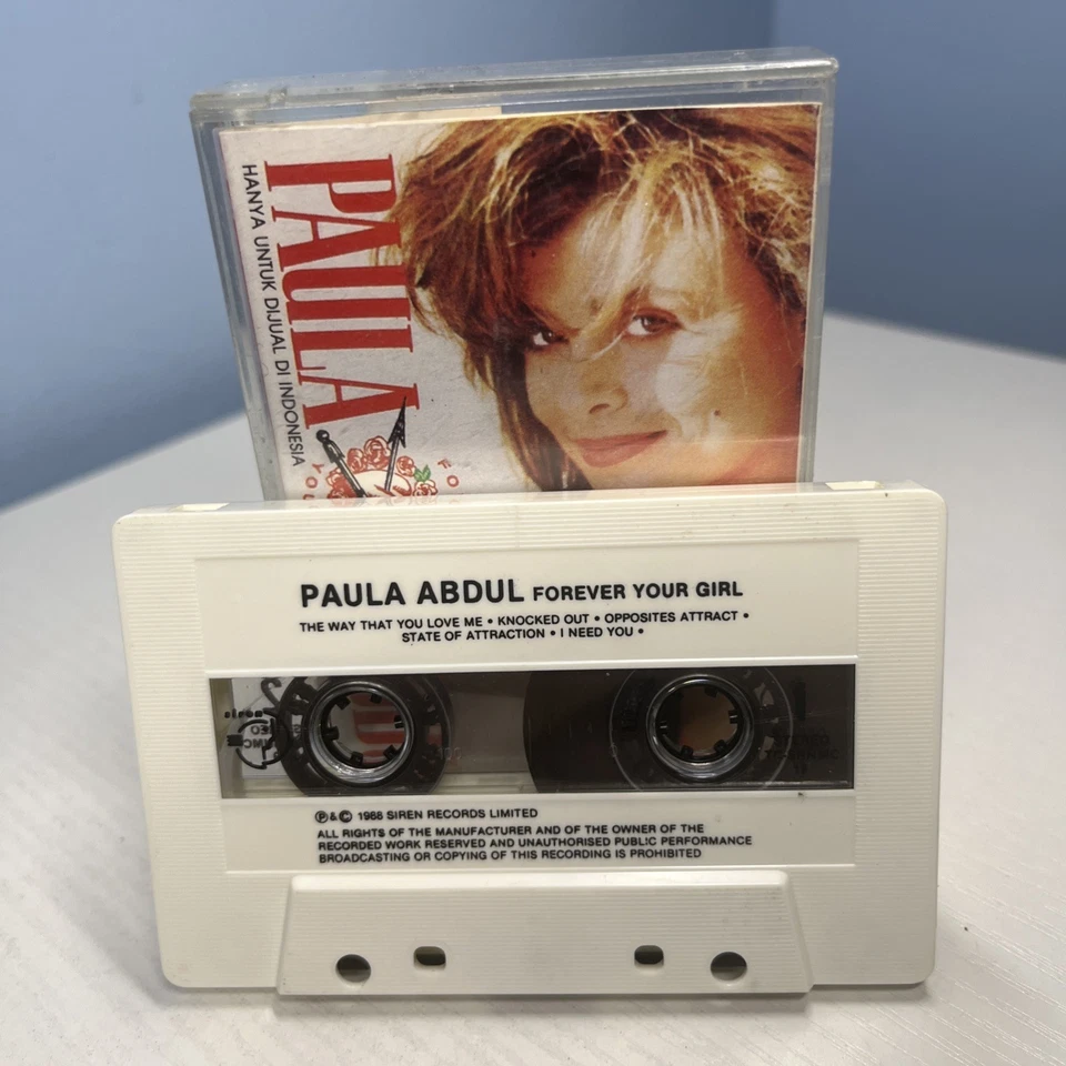 Forever Your Girl by Paula Abdul (Cassette, 1988, Virgin Records)  - Image 2 of 3