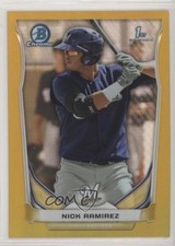2014 Bowman Chrome Prospects Gold Refractor 44/50 Nick Ramirez #BCP35 0w7