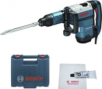 Bosch Schlaghammer Gsh 7 Vc Professional Mit Sds-Max Im Set Im Handwerkerkoffer