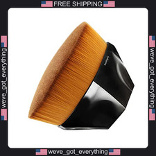 1 Count Flat Top Kabuki Foundation Brush for Liquid Powder Makeup