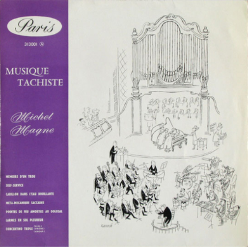 Michel Magne Musique Tachiste (Vinyl LP) 12" Album