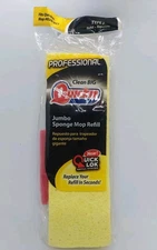 Quickie Professional Jumbo Sponge Mop Refill Type J for #020 / 027 New Sealed