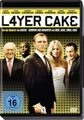 Layer Cake DVD Daniel Craig Thriller Krimi Verbrecherjagd Deutsch Englisch FSK16