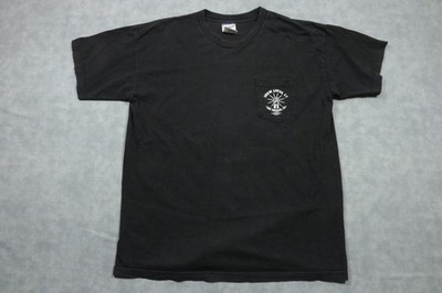 IBEW Local 11 Electrical Workers Shirt Mens XL Black Pocket Los Angeles Made USA