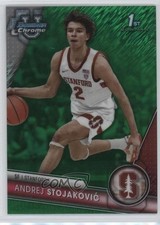2023-24 Bowman U Chrome Green Shimmer Refractor 84/99 Andrej Stojakovic #73 13os