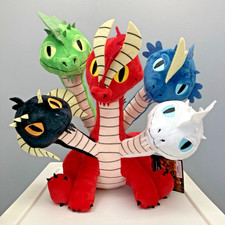 Dungeons & Dragons Tiamat 5 Headed Dragon Plush By Kidrobot 15” VGUC Tag
