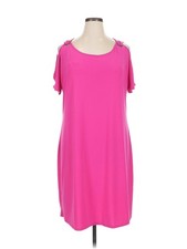NWT Nine West Women Pink Casual Dress XL
