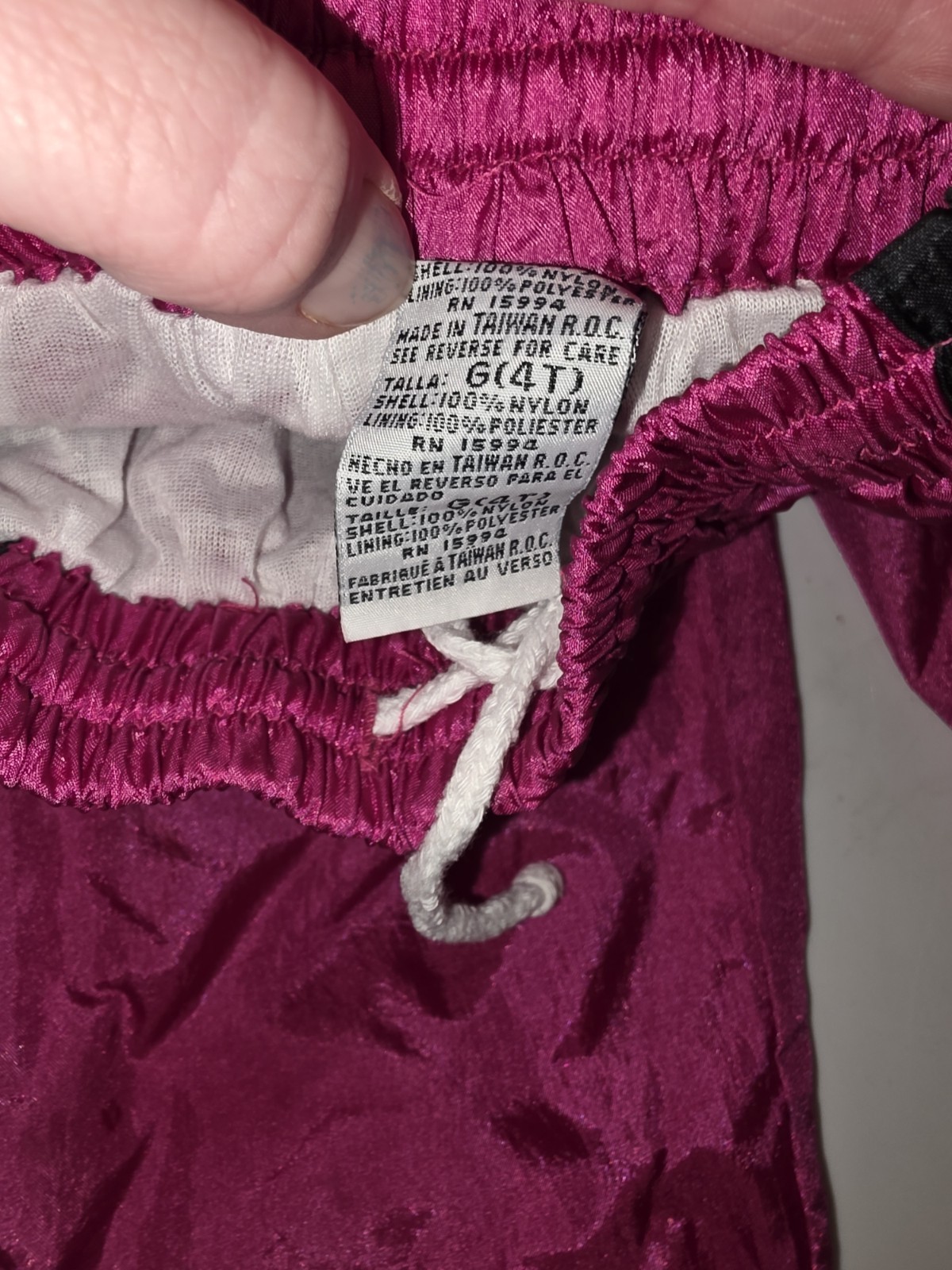 Vintage Basic Editions 4T Windbreaker Jacket & Pa… - image 4