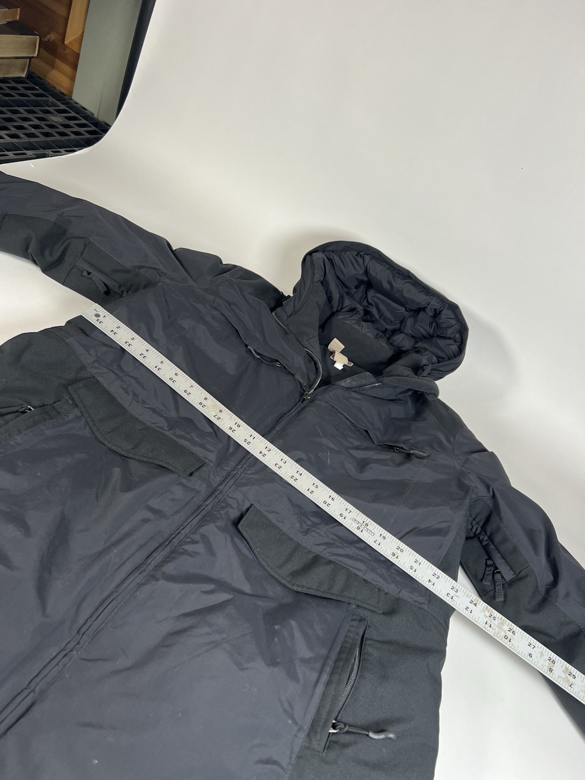 Duluth Trading Company Pack Women's Down Long Jacket Black Size XL image 9