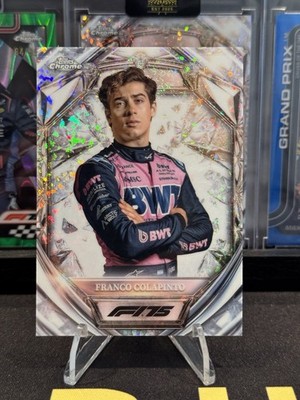 2025 Topps Chrome F1 Franco Colapinto Diamond 75th Anniversary #D75-15