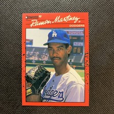 1990 Donruss Baseball Card #685 Ramon Martinez Los Angeles Dodgers