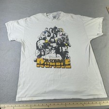 WWE Royal Rumble Shirt Mens 2XL White Wrestling Legends Graphic Tee 2021 Cotton