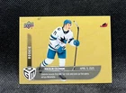 Macklin Celebrini GOLD /100 Frist Hat Trick 2024-25 Game Dated Moments 75 Rookie