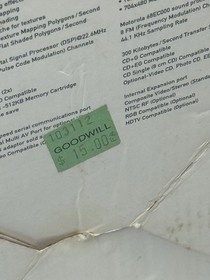 Original Sega Saturn Box Pack In Games and Pamphlet No Console