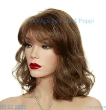 JESSICA CLASSIC CAP WIG JON RENAU COLOR 10RH16 HIGHLIGHTED BROWN -2-SP