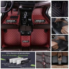 Für Chrysler Automatten Auto Fußmatten Koffermatte 3D Rutschfest Wasserdicht PU
