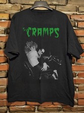 NEW The Cramps Unisex Black T-Shirt S-5XL Unisex Black Cotton T-Shirt