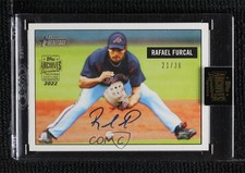 2022 Topps Archives Signature Series 21/36 Rafael Furcal Buyback Auto 3c6