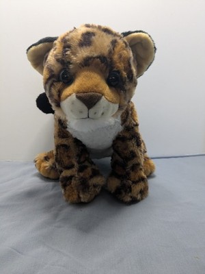 Wild Republic Leopard Cheetah Spotted Plush 9  Stuffed Animal