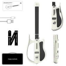 Stringless Smart Guitar, Foldable Travel Guit...
