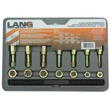 Lang Tools 2584 Lang Tools (Kastar) 15 PC MASTER METRIC RETHREAD KIT
