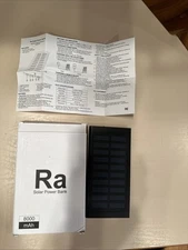 8000 mAh Ra Solar Bank 