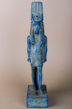 Rare Ancient Egyptian Pharaonic Antique Hathor Goddess of the Sky Statue BC
