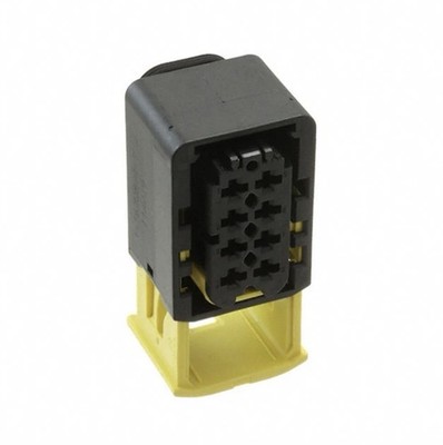 TE HDSCS 8-Pin Receptacle Housing Black Code A High Current MCP 2.8 1-1670894-1