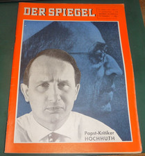 Magazin der Spiegel, Nr. 17, 1963, Papst Kritiker Hochhuth, Zigeuner, Wutachtalb