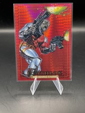 2024 SKYBOX MARVEL MASTERPIECES '92 PLATINUM RED PRISM /492 DEATHLOK #28