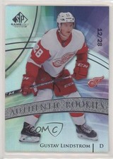2020 Upper Deck SP Game Used Authentic Rookies 12/28 Gustav Lindstrom #143 0c3