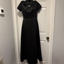 MORI LEE Princess Prom Dress Ball Gown 7/8 Y2K Black Sample