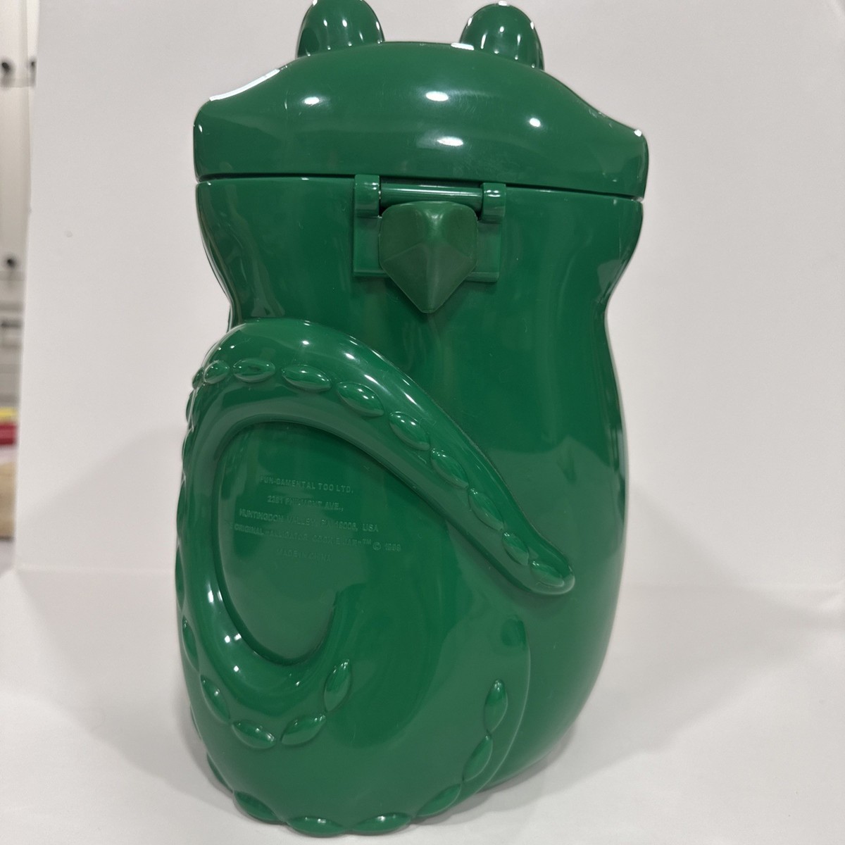 Fun-damental Too Ltd Alligator Cookie Jar Talking Cajun Crocodile