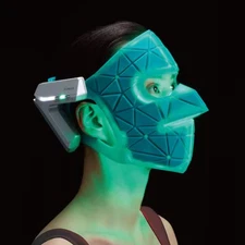 YA-MAN LED Blue Green Mask Lift YJMF4L Home Skin Care From Japan New
