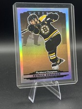 2022-23 Upper Deck Parkhurst Champions - Patrice Bergeron #254 Gold Rainbow