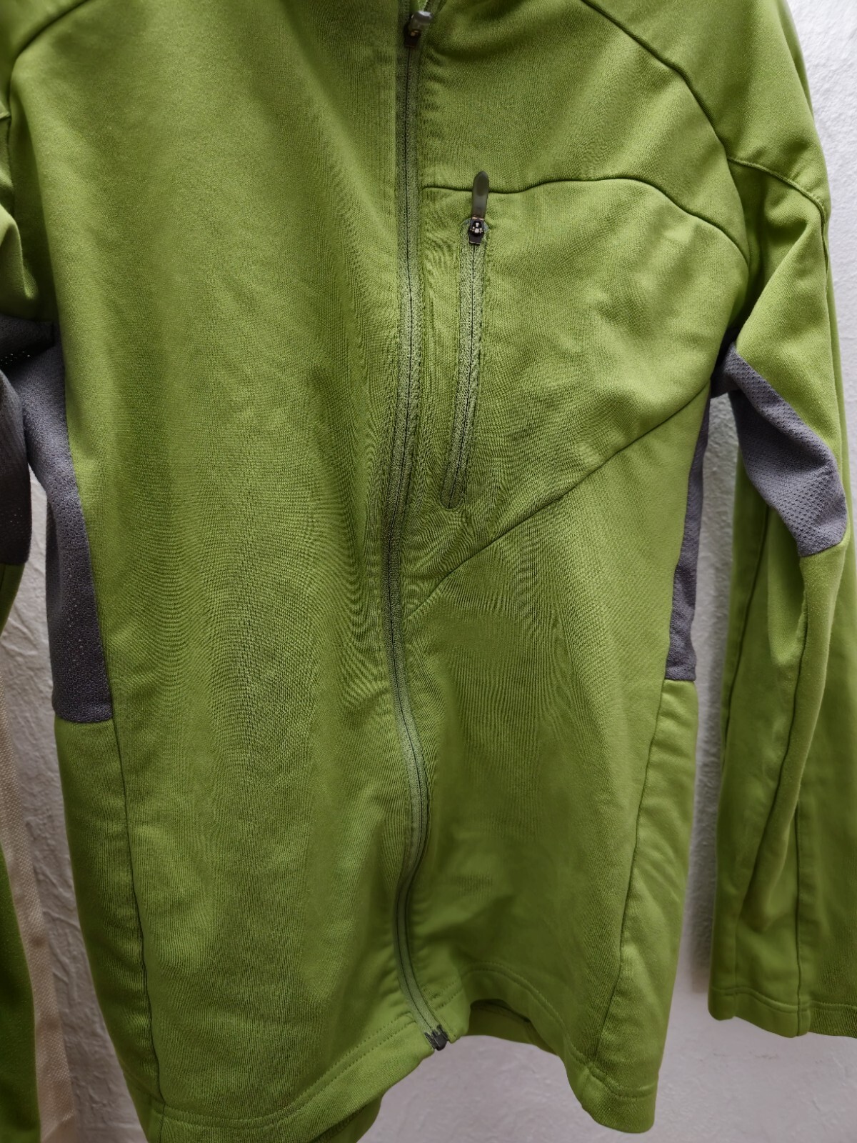 Salomon Jacket Donna Small Verde Cerniera Intera Rete Morbida Conchiglia Ventilata Bella!
