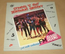 VARIOUS – SCHOOL’S OUT – JERONIMO GROOVY – VINYL RECORD MUSIC COLLECTION 1990