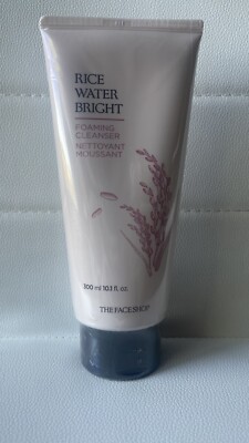 Rice Water Bright Foaming Cleanser-The Face Shop - vitamins, minerals - Reg 8.