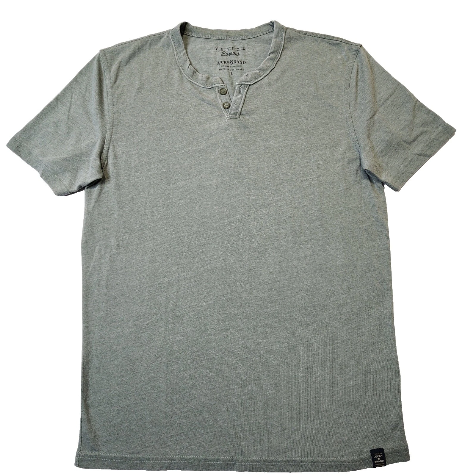 Lucky Brand Cotton Solid T-Shirts for Men