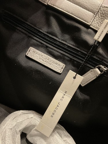 100 % authentisch neu mit Etikett Marc Jacobs Empire City Leder Handtasche hellgrau - Bild 9 von 10