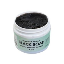 African Black Soap - Handmade Natural Blemish Remover, Acne Treatment Soap