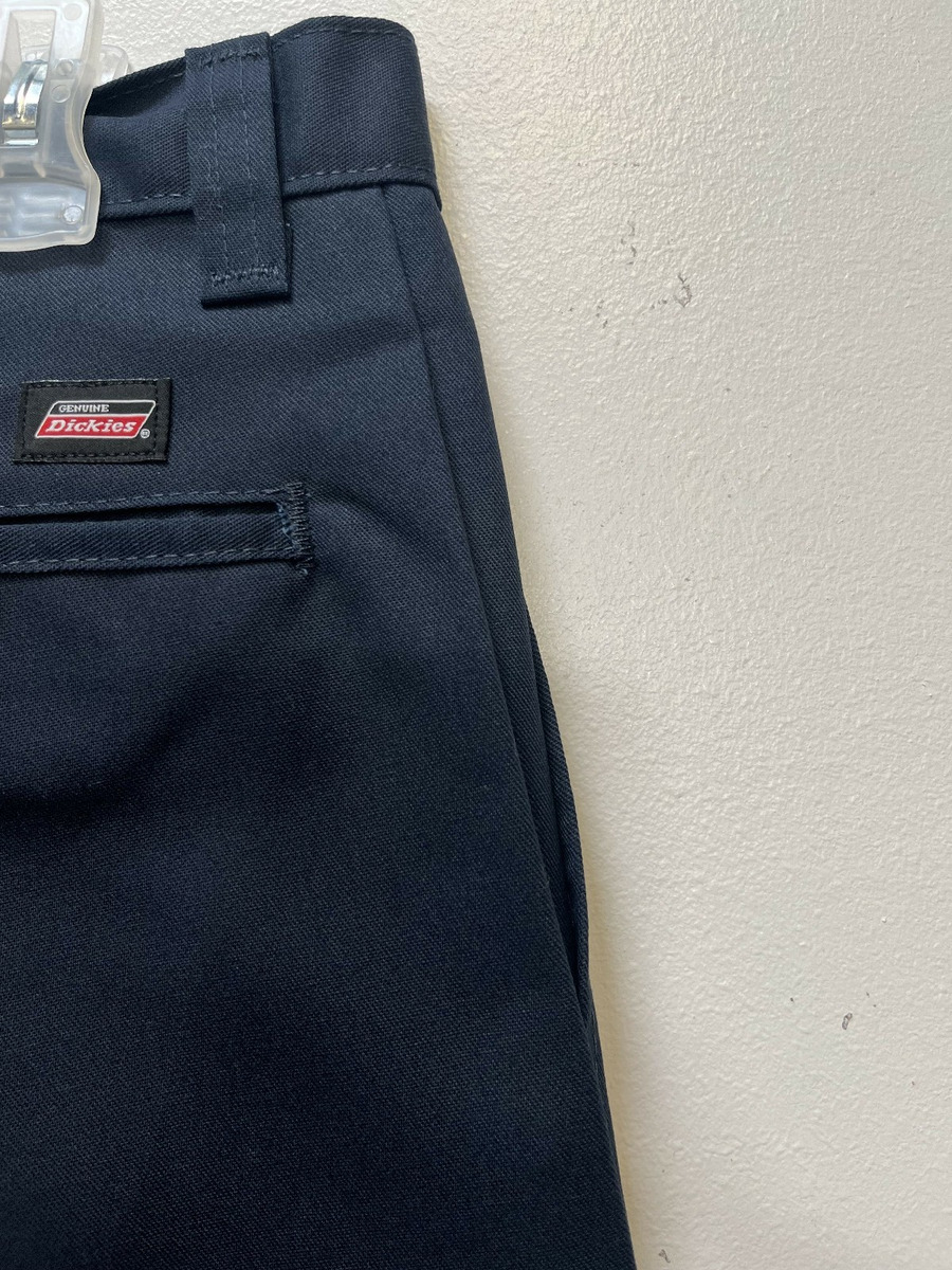 Dickies Men's Flat Front Work Pants Navy Blue Size 42 X 32 Dickies Men's Flat Front Work Pants Navy Blue Size 42 X 32