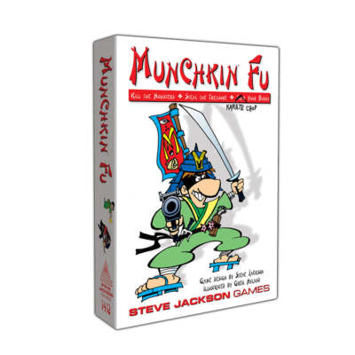 Steve Jackson Games Munchkin Fu Revised Three Players Ages Ten Years and Up