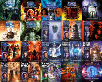 Doctor Who Big Finish Hauptsortiment Variationsliste 70+ Titel Vintage CDs