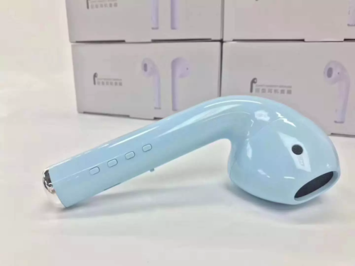JUMBO SIZE EARBUD/ AIRPOD WIRELESS  PORTABLE RECHARGEABLE BLUETOOTH SPEAKER BLUE - Picture 1 of 2
