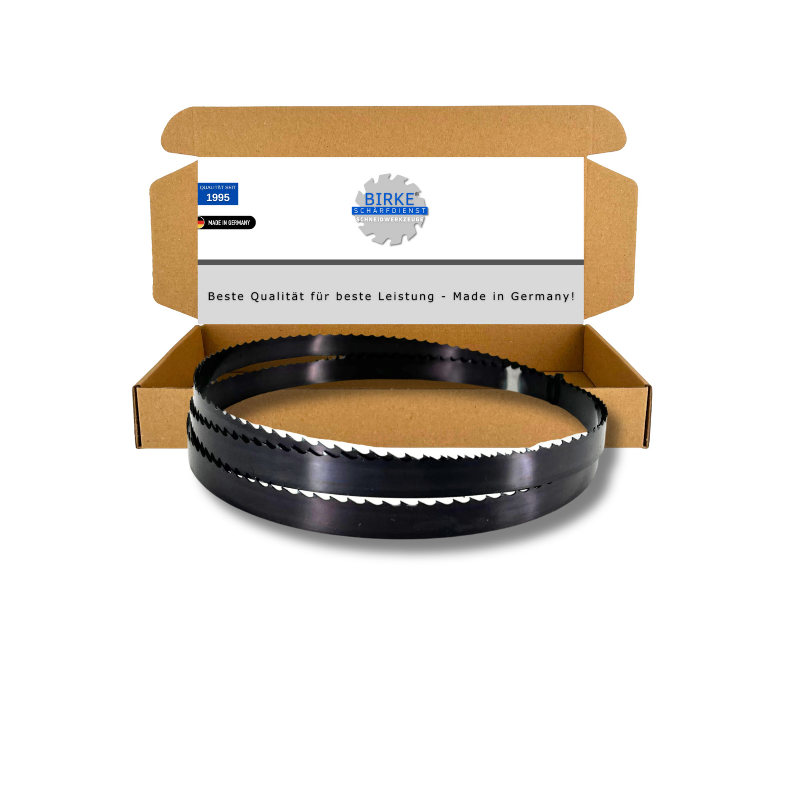 Birke® Bandsägeblätter Premium Flexback Länge 2520-4500mm Breite 6-30mm 4ZpZ