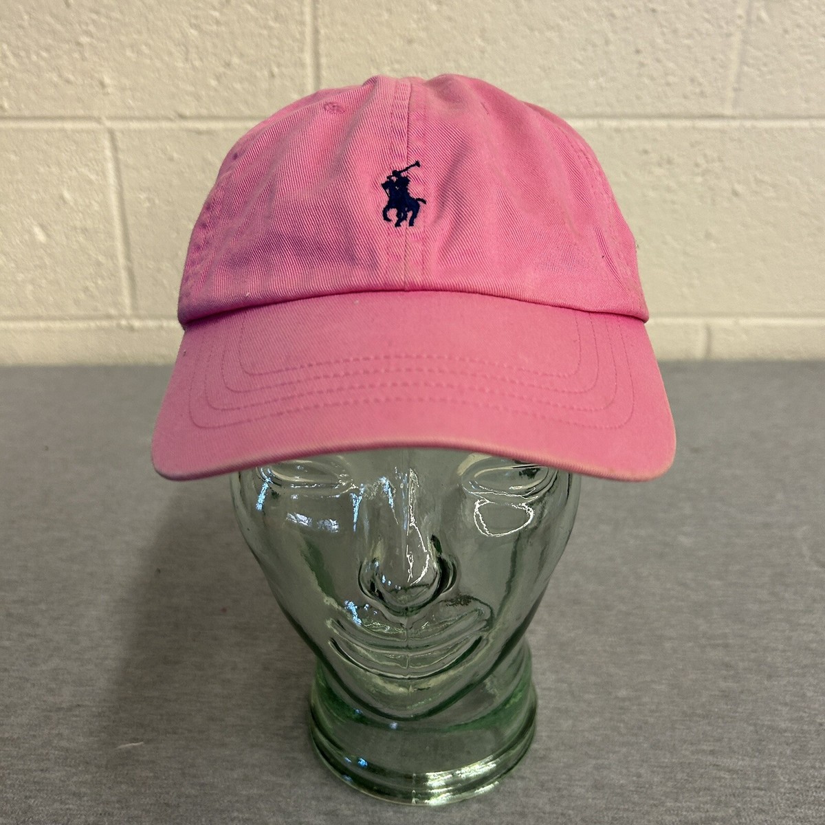 Polo Ralph Lauren Pink/Blue Horse Adjustable Dad Hat | eBay
