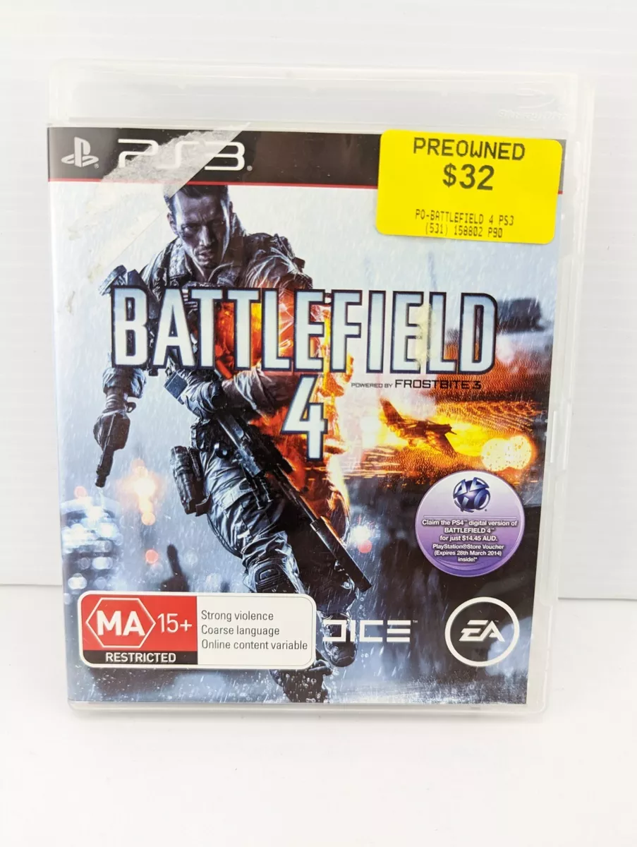 Battlefield 4 PLAYSTATION 3 (PS3) Game Excellent Condition Tested